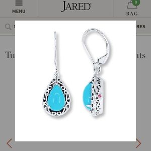 Sterling silver turquoise earrings